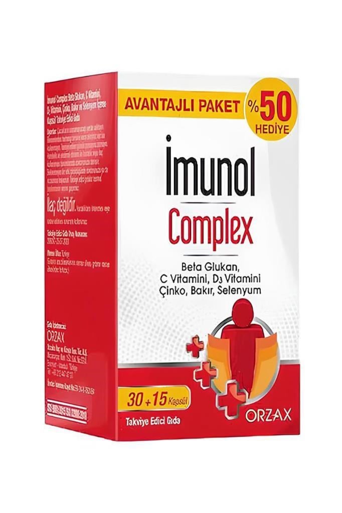 İmunol Complex 45 Kapsül | Orzaxİmunol Complex 45 KapsülIMUNOL