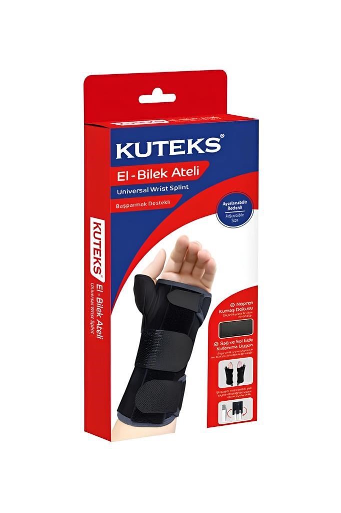 Kuteks El Bilek Ateli Çift Taraflı Neopren  Kuteks El Bilek Ateli Neopren - Başparmak Destekli Çift TaraflıKuteks