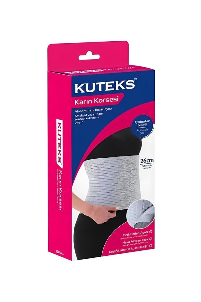 Kuteks Karın Korsesi Toparlayıcı 26 cm  Kuteks Karın Korsesi ToparlayıcıKuteks