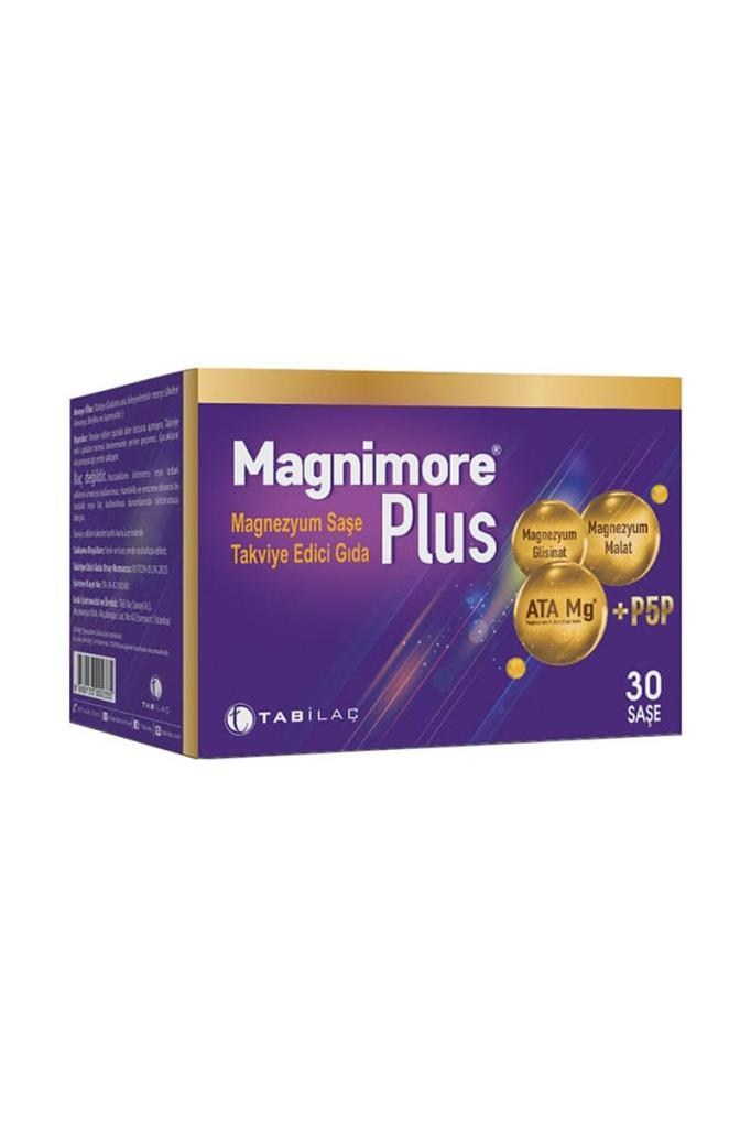 Magnimore Plus 30 Saşe Magnezyum Takviyesi  Magnimore Plus 30 SaşeMagnimore