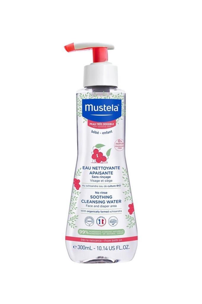 Mustela Durulama Gerektirmeyen 300 ml Temizleyici    Mustela Çok Hassas Cilt Durulama Gerektirmeyen Temizleme Sıvısı 300 mlMustela
