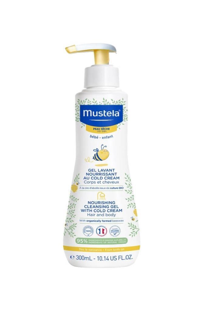 Mustela Cold Cream Temizleme Jeli 300 ml    Mustela Cold Cream İçeren Besleyici Temizleme Jeli 300 mlMustela