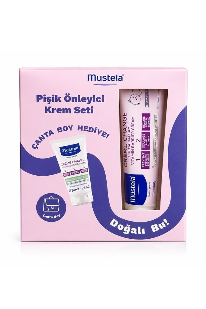 Mustela Vitamin Barrier 1-2-3 Pişik Önleyici Krem 100ml + 20ml HediyeliMustela