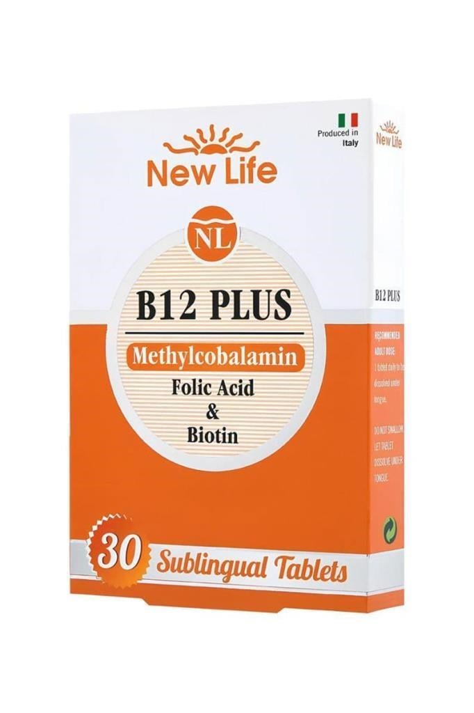 New Life B12 Plus Methyl 30 Tablet Dilaltı  New Life B12 Plus Dilaltı 30 TabletNew Life