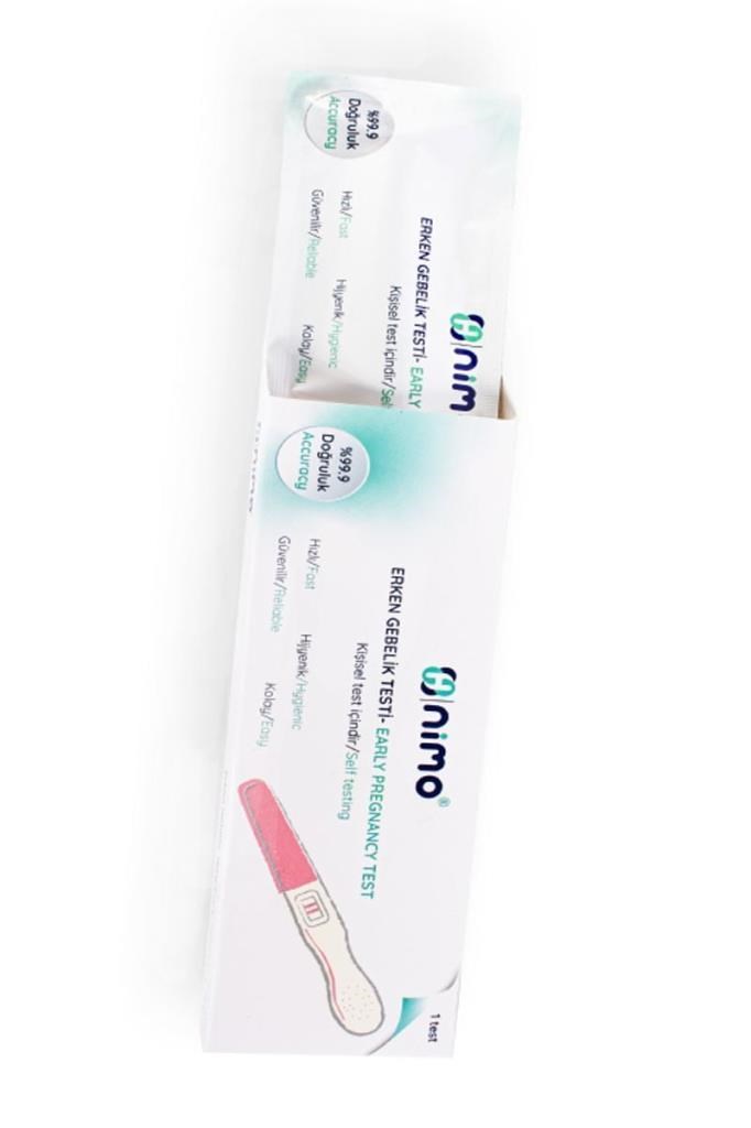 Nimo Erken Gebelik Testi Tekli Hızlı SonuçNimo Erken Gebelik TestiNimo