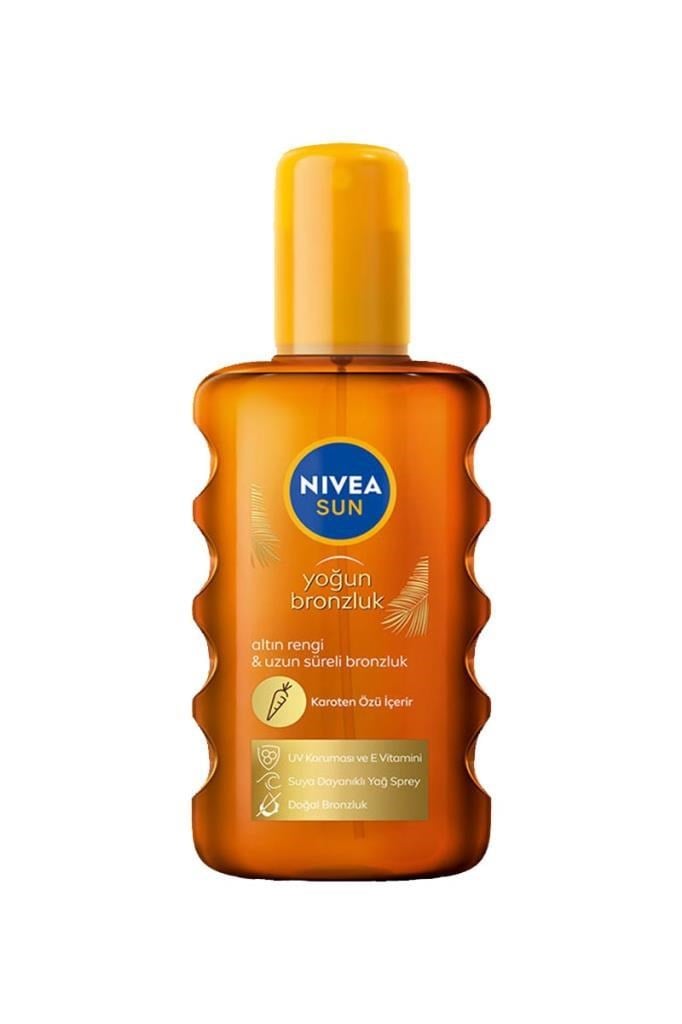 Nivea Sun Karoten Yoğun 200 ML Bronzlaştırıcı YağNivea Sun Karoten Yoğun 200 ml 6 Faktör Bronzlaştırıcı YağNivea