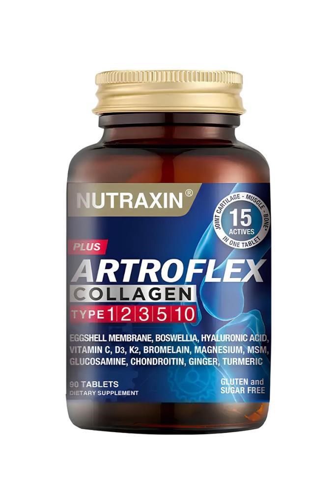 Nutraxin Artroflex Plus Collagen Tip 1-2-3-5-10 90 TabletNutraxin Artroflex Plus Collagen Tip 1-2-3-5-10 90 TabletNutraxin
