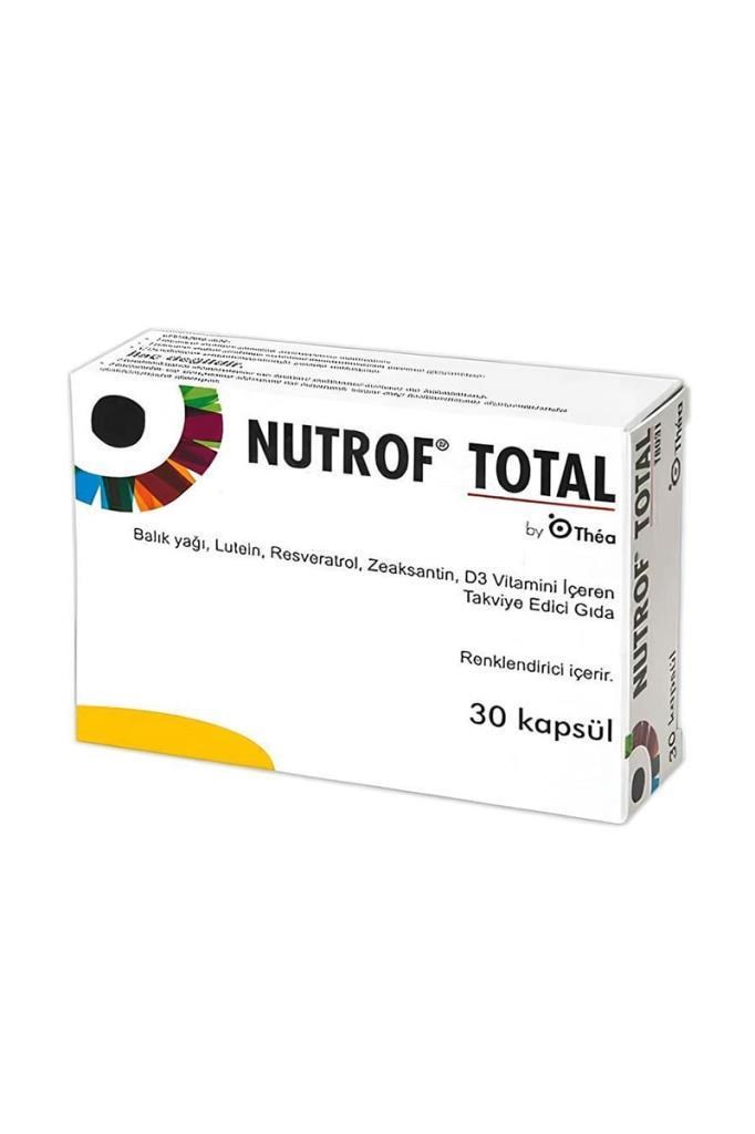 Nutrof Total 30 Kapsül Takviye Edici GıdaNutrof Total 30 KapsülThea