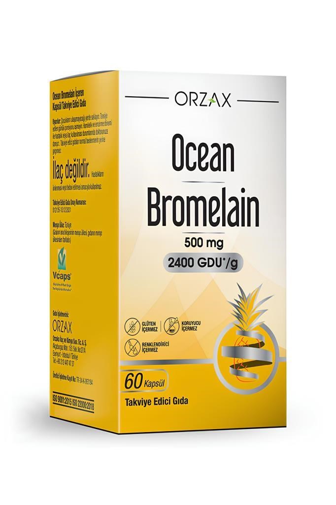 Ocean Bromelain 60 KapsülOcean Bromelain 60 KapsülOcean