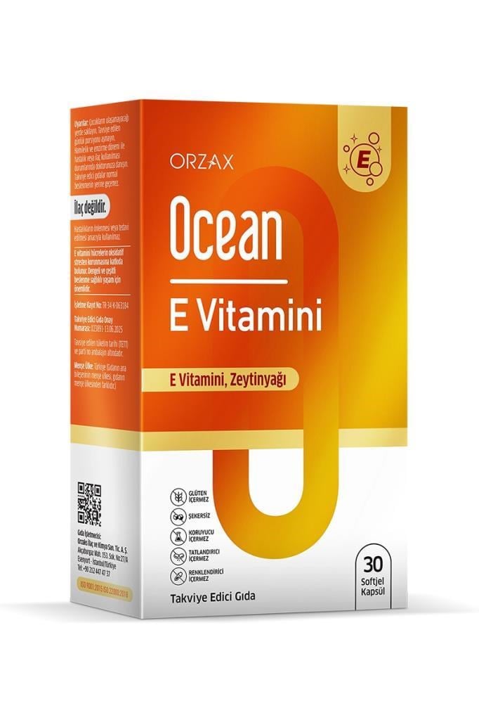 Ocean E Vitamini 30 KapsülOcean