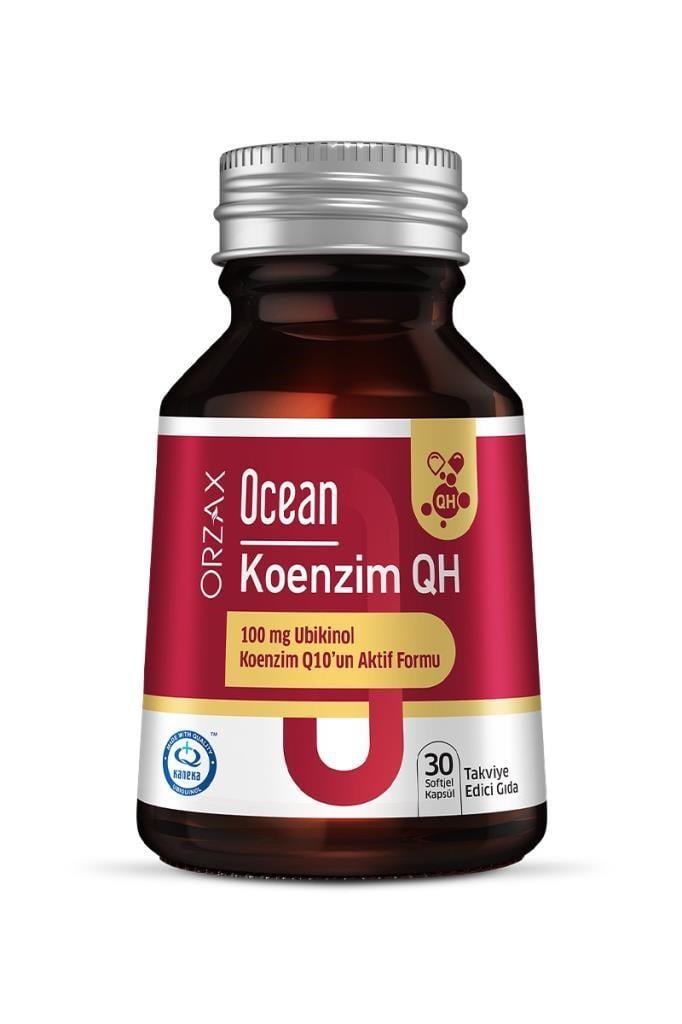 Ocean Koenzim QH 100 mg 30 KapsülOcean Koenzim QH 100 mg 30 KapsülOcean