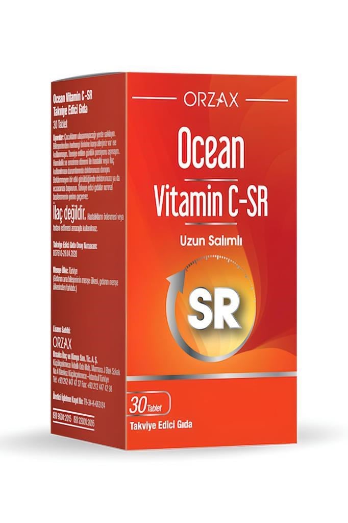 Ocean Vitamin C SR 500 mg 30 TabletOcean Vitamin C SR 500 mg 30 TabletOcean