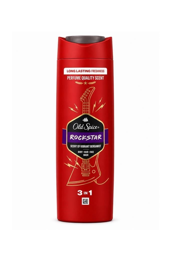 Old Spice Rockstar 3 in1 Şampuan + Duş Jeli 400 mlOld Spıce