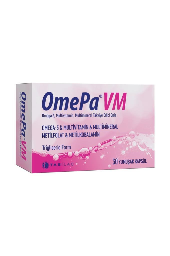 Omepa Vm 30 Yumuşak KapsülOmepa Vm 30 Yumuşak KapsülOmepa