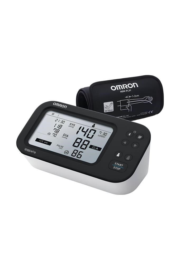 Omron M7 Intelli IT Afib Tansiyon Aleti FiyatıOmron M7 Intelli IT Afib HEM-7380T1-EBK Koldan Dijital Tansiyon AletiOmron