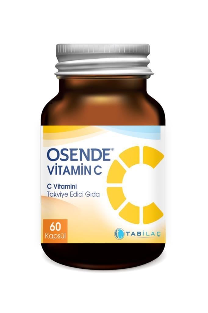Osende C Vitamini 60 Kapsül Besin TakviyesiOsende C Vitamini Besin Takviyesi 60 KapsülOsende