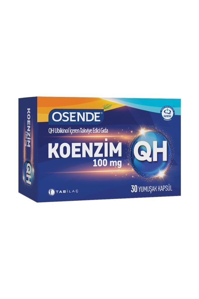 Osende Koenzim QH 100 mg 30 Yumuşak KapsülOsende Koenzim QH 100 mg 30 Yumuşak KapsülOsende