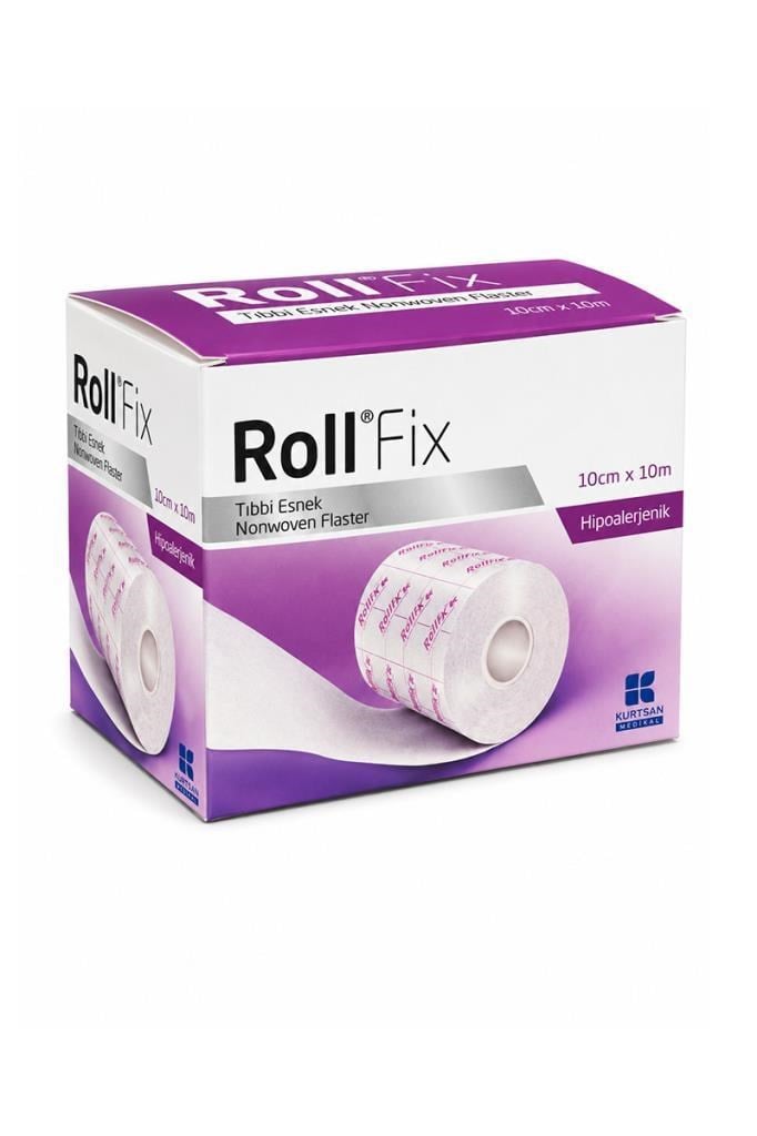 Roll Fix Esnek Hipoalerjenik 10cm x 10m Tıbbi FlasterRoll Fix