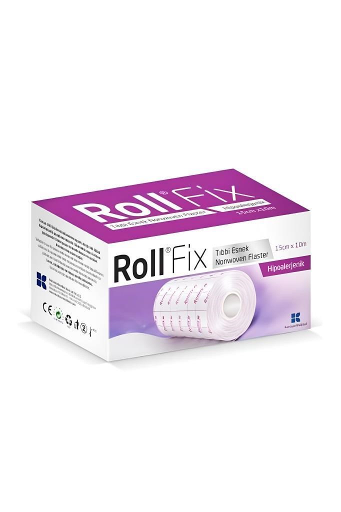 Roll Fix Hipoalerjenik Esnek Flaster 15cm x 10mRoll Fix Hipoalerjenik 15cm x 10m Esnek FlasterRoll Fix