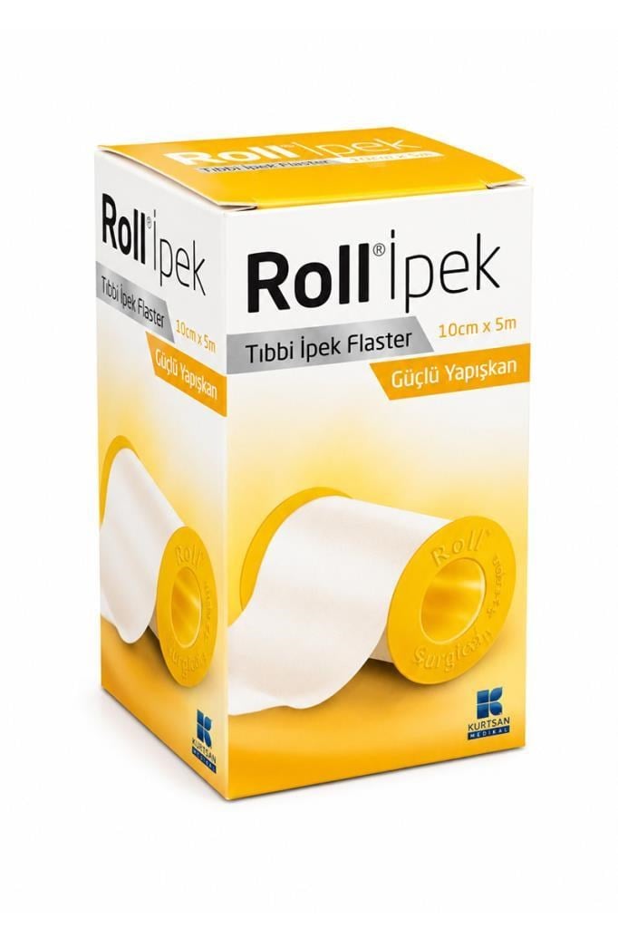 Roll İpek 10cm x 5m Tıbbi FlasterRoll İpek