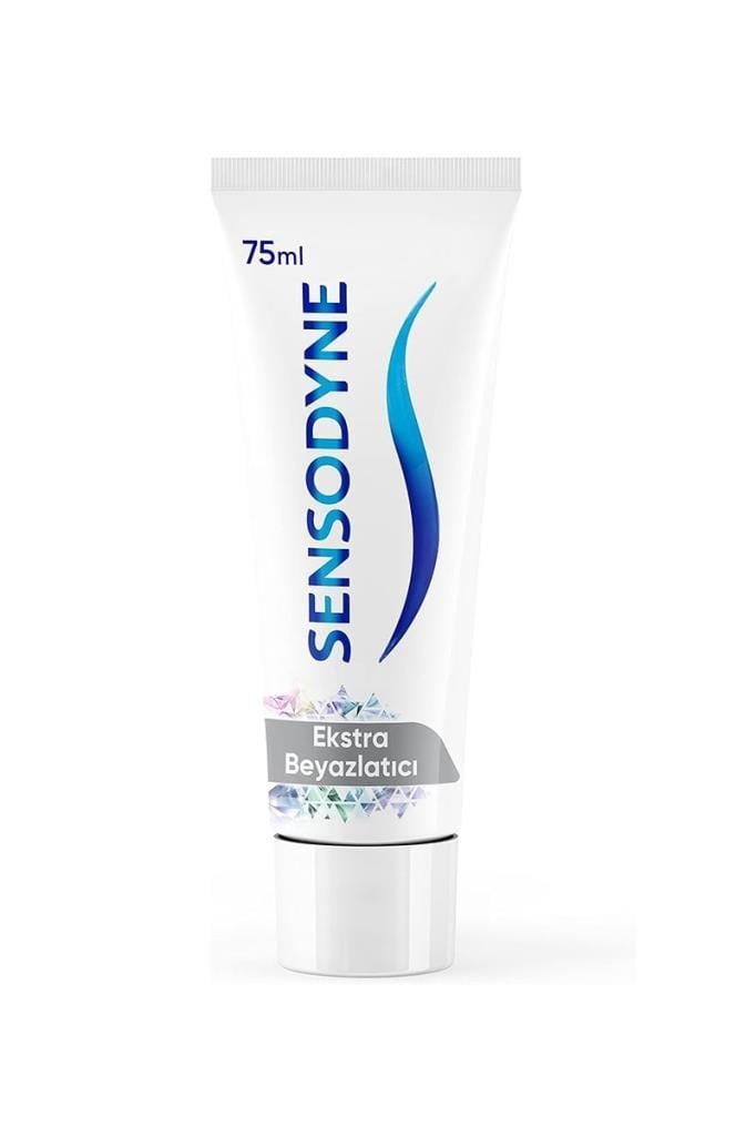 Sensodyne Ekstra Beyazlatıcı Diş Macunu 75 ml Sensodyne Ekstra Beyazlatıcı Florürlü Diş Macunu 75 mlSensodyne