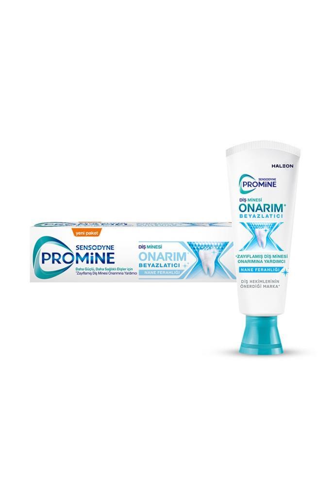 Sensodyne Promine Diş Minesi Onarım Beyazlatıcı 75 ml Florürlü Diş MacunuSensodyne