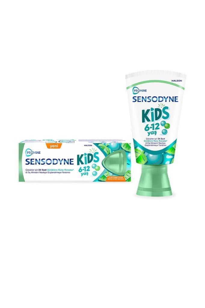 Sensodyne Promine Kids 6-12 Yaş Bubble Gum & Tatlı Nane 50 ml Diş MacunuSensodyne