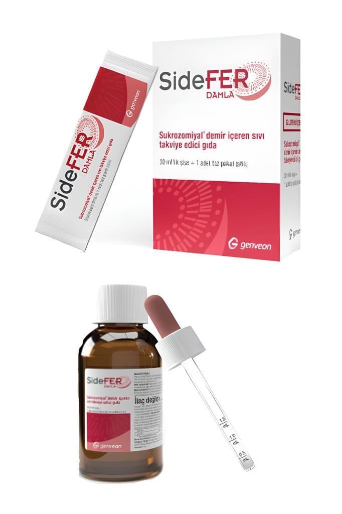SideFER 30 ml Damla | Takviye Edici GıdaSideFER 30 ml DamlaSidefer