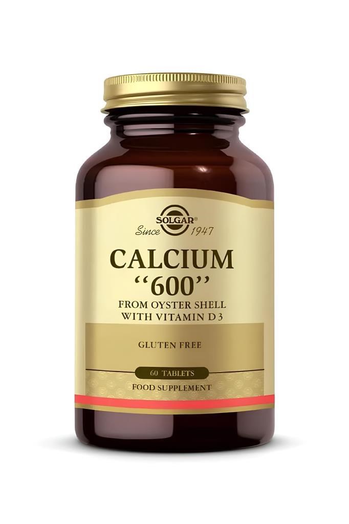 Solgar Calcium 600 mg Oyster Shell 60 Tablet | KalsiyumSolgar Calcium 600 mg Oyster Shell 60 TabletSolgar