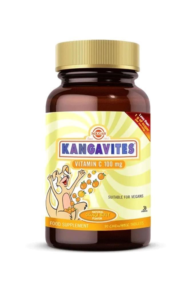 Solgar Kangavites Vitamin C 100 mg 90 Tablet 💪Solgar Kangavites Vitamin C 100 mg 90 TabletSolgar