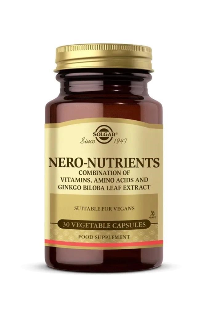 Solgar Nero Nutrients 30 Kapsül Günlük Destek    Solgar Nero Nutrients 30 KapsülSolgar