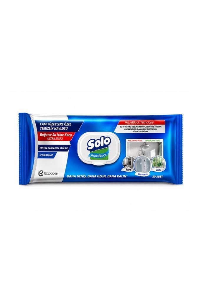 Solo Ultra Güç Aquablock Yüzey Temizlik Havlusu 30luSolo