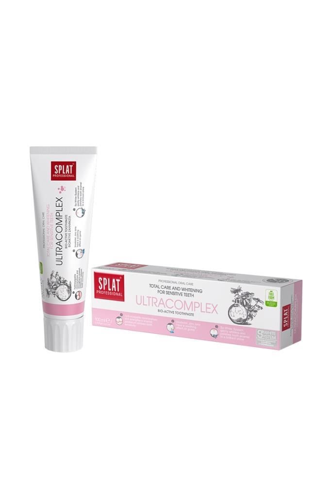 Splat Professional Ultracomplex Tam Bakım ve Beyazlatma 100 ml Diş MacunuSplat
