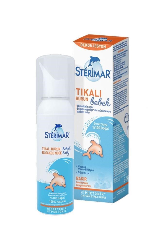 Sterimar Hipertonik Baby Burun Spreyi 50 ml Sterimar Hipertonik Baby Deniz Suyu Burun Spreyi 50 mlSterimar