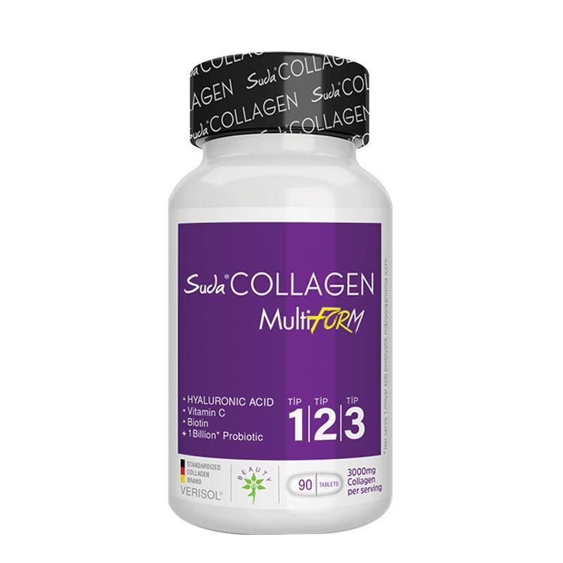 Suda Collagen Multiform 90 Tablet | DevVitrin Suda Collagen Multiform 90 TabletSuda Collagen
