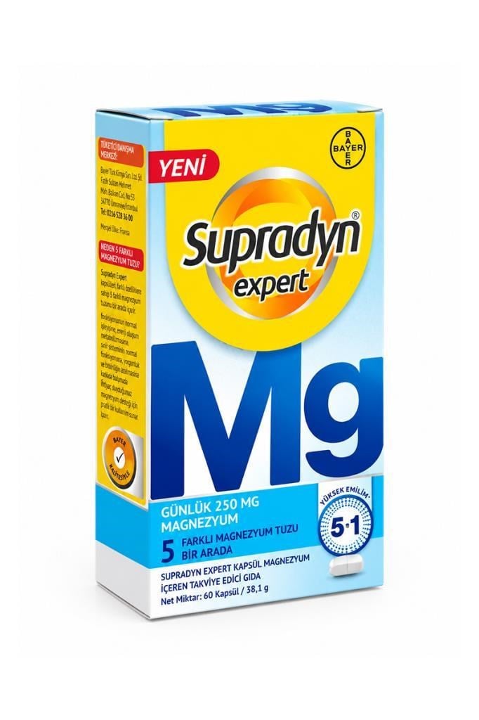 Supradyn Expert Magnesium Complex 60 Kapsülsupradyn