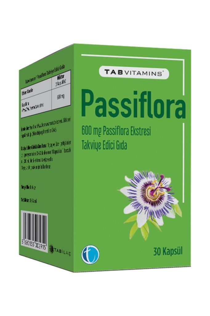 Tabvitamins Passiflora 30 KapsülTabvitamins