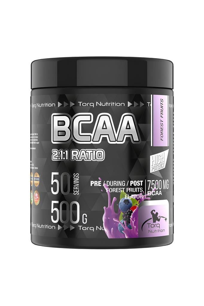 Torq Nutrition BCAA 2:1:1 500 Gr (50 Servis) | Hızlı KargoTorq Nutrition BCAA 2:1:1 Orman Meyveli 500 Gr - 50 ServisTorq Nutrition