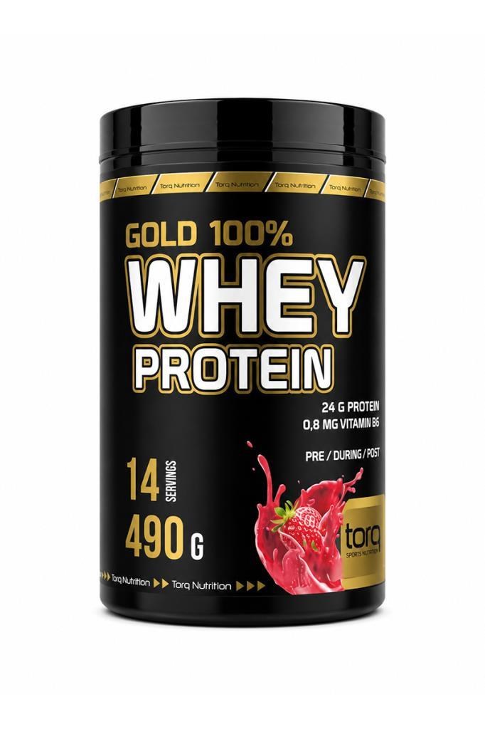 Torq Nutrition Gold Whey Protein Çilek 490gTorq Nutrition