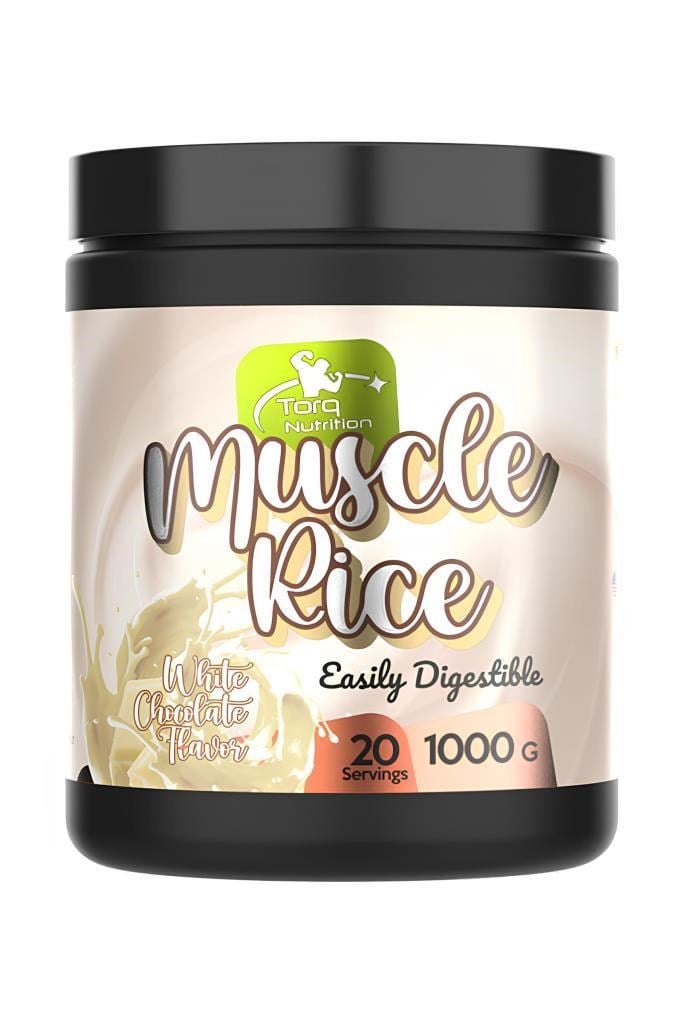 Torq Nutrition Muscle Rice 1000 GR Pirinç Unu | Hızlı KargoTorq Nutrition Muscle Rice Mikronize Pirinç Unu Beyaz Çikolata 1000 GRTorq Nutrition