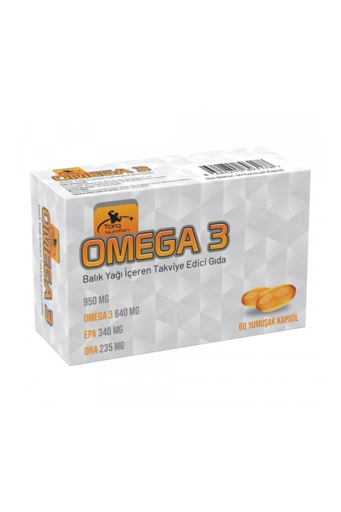 Torq Nutrition Omega - 3 60 Yumuşak KapsülTorq Nutrition Omega - 3 60 Yumuşak KapsülTorq Nutrition