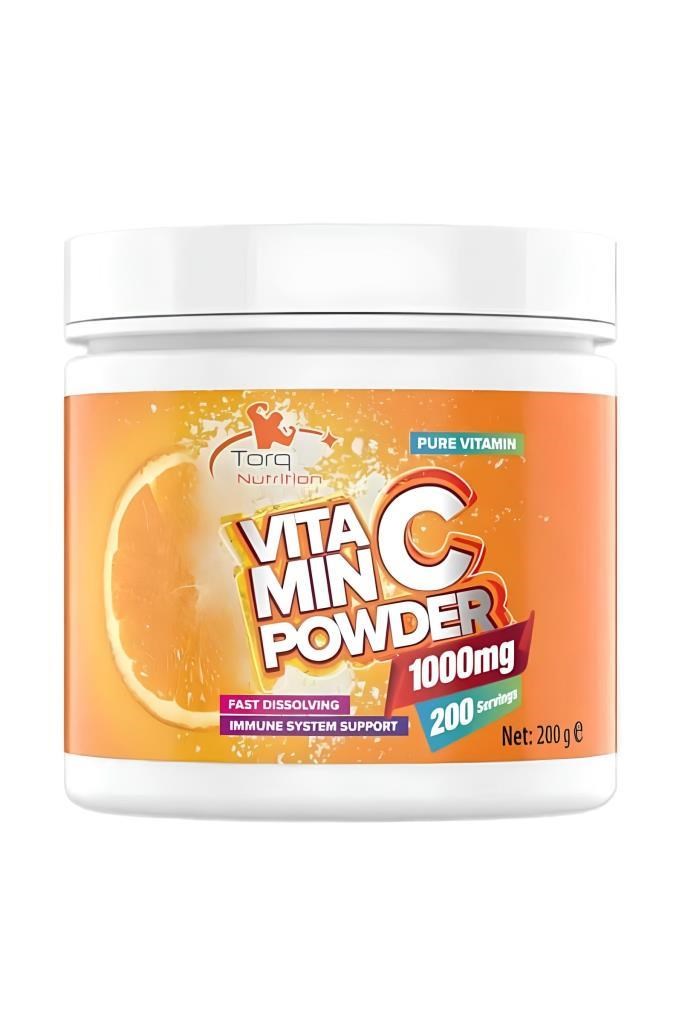 Torq Nutrition Vitamin C Powder 1000 MG 200 Gr | Hızlı KargoTorq Nutrition Vitamin C Powder 1000 MG Aromasız 200 Gr - 200 ServisTorq Nutrition