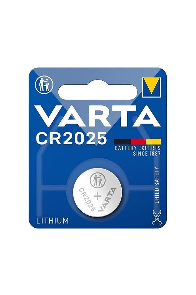 Varta CR2025 Lithium Pil 3V Tekli PaketVarta CR2025 Lithium Pil 3V TekliVarta