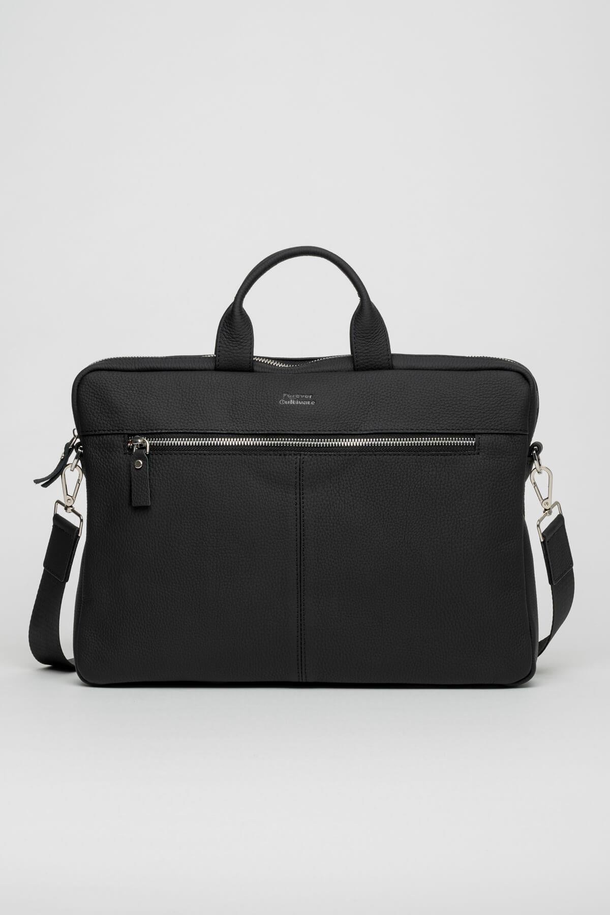 Bethany Hakiki Deri Astarlı Unisex Evrak ve Laptop Çantası