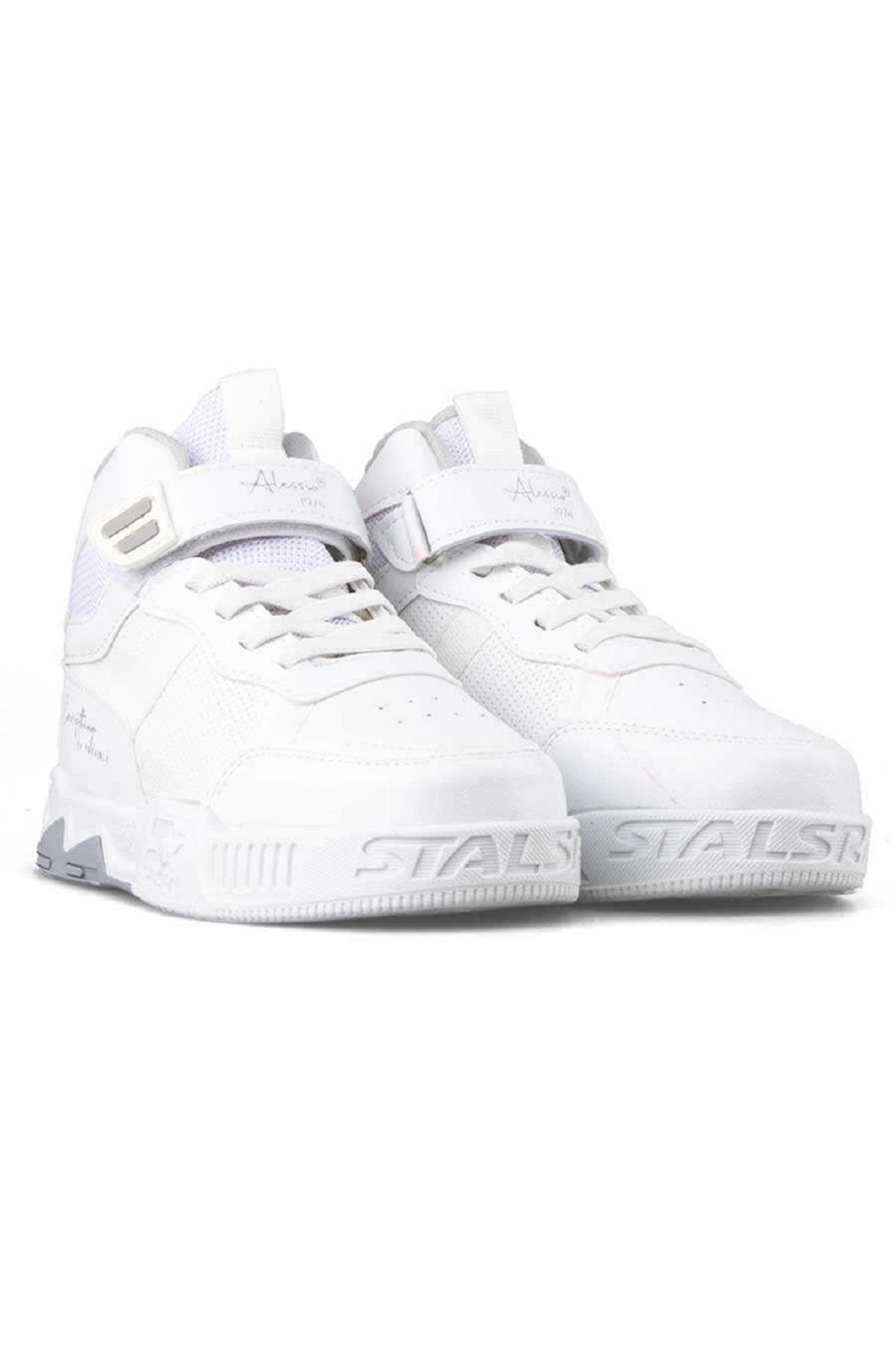 Boyunlu Kışlık Baharlık Çocuk Basket Spor Ayakkabı, Sneaker