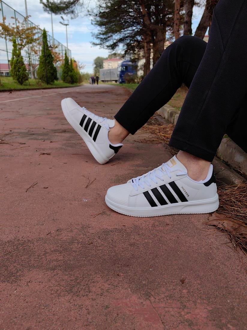 Çizgili Star Model Günlük Unisex Spor Ayakkabı