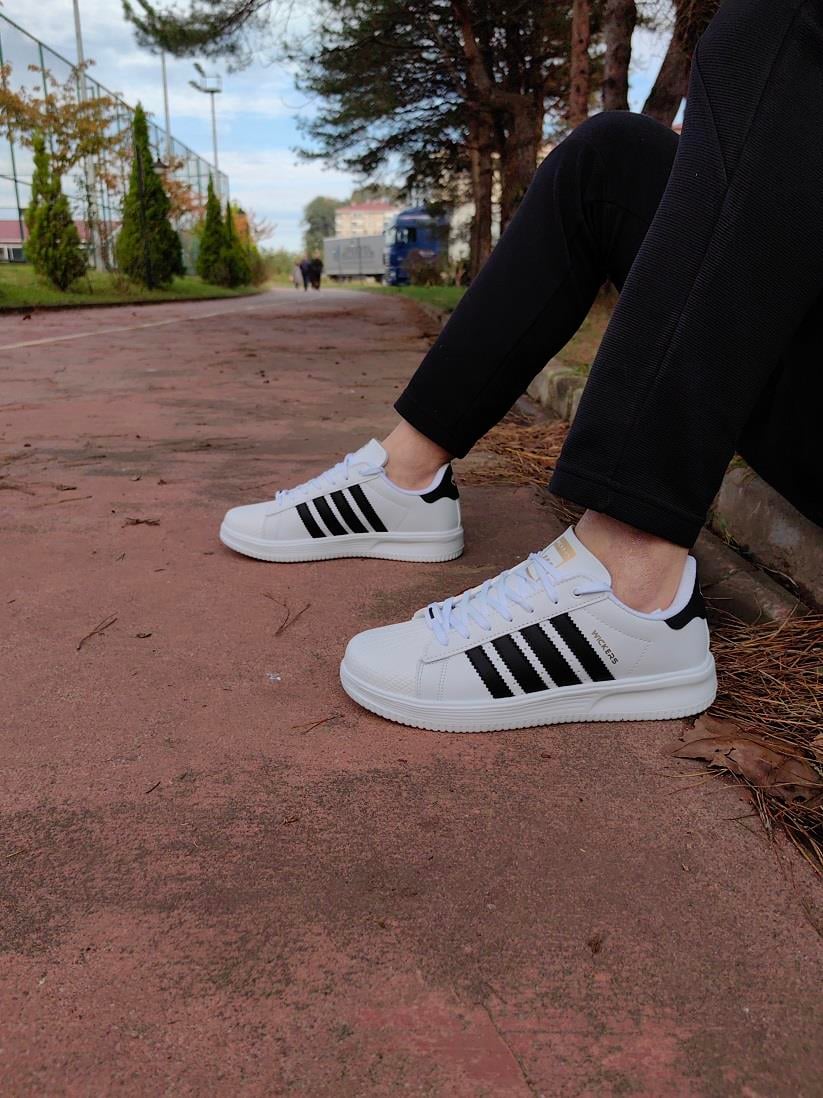 Çizgili Star Model Günlük Unisex Spor Ayakkabı