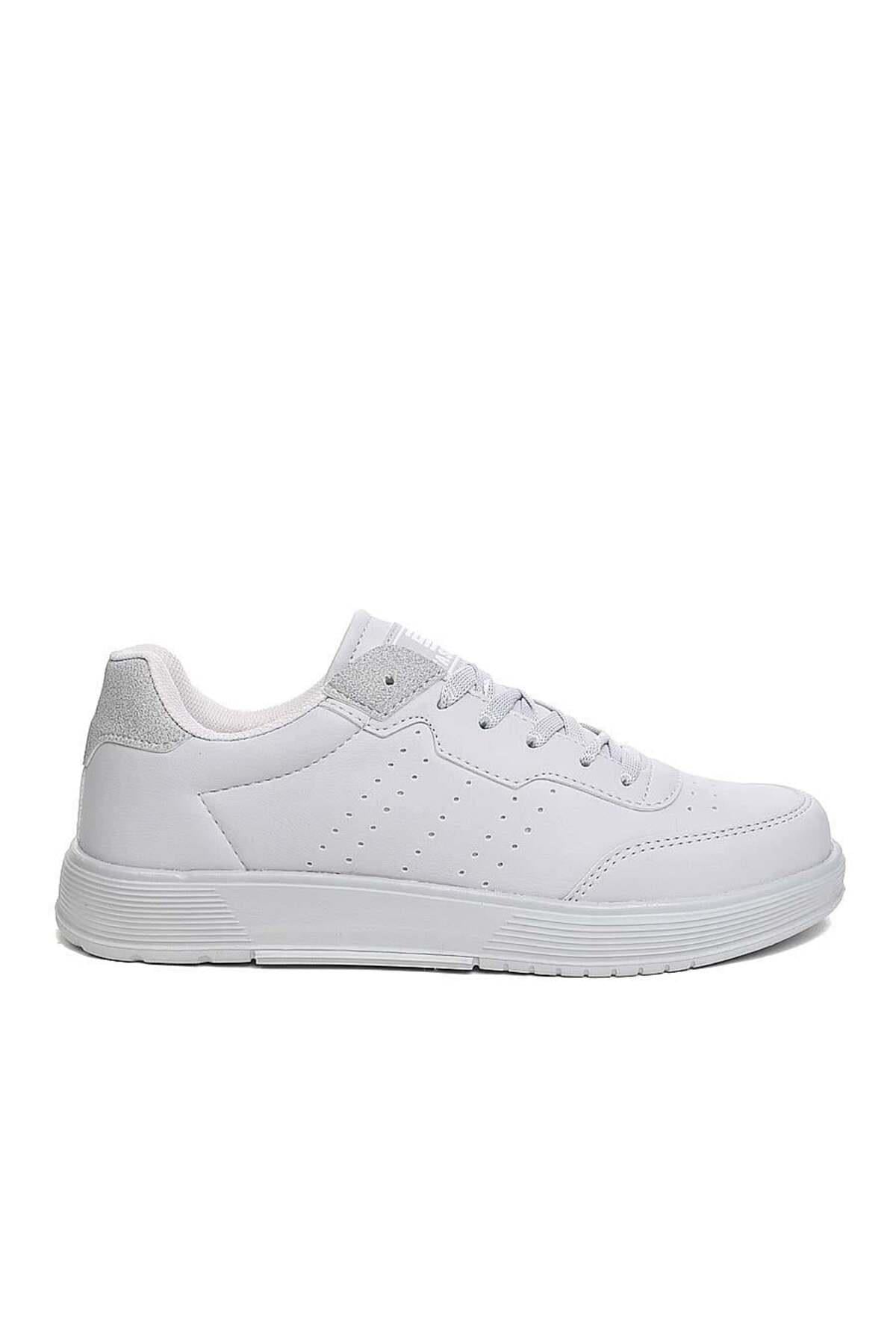 Hafif Tasarımlı Düz Tabanlı Günlük Kullanışlı Düz Renk Unisex Spor Ayakkabı Sneaker