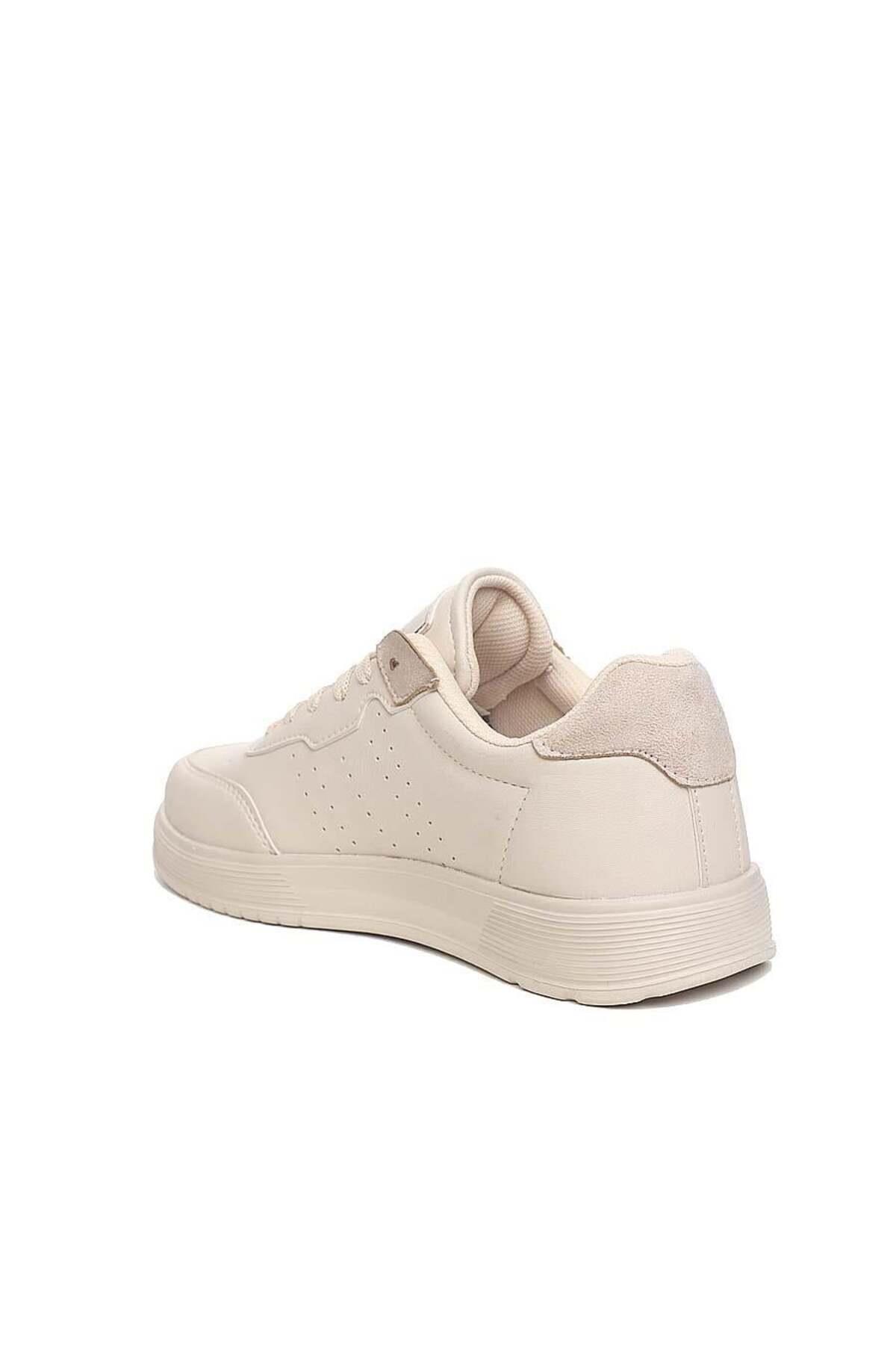 Hafif Tasarımlı Düz Tabanlı Günlük Kullanışlı Düz Renk Unisex Spor Ayakkabı Sneaker