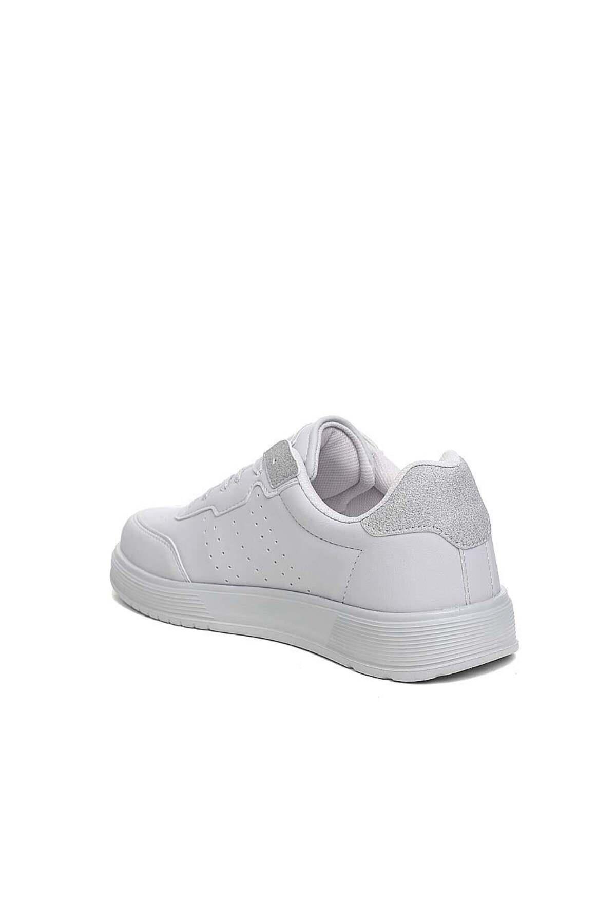 Hafif Tasarımlı Düz Tabanlı Günlük Kullanışlı Düz Renk Unisex Spor Ayakkabı Sneaker